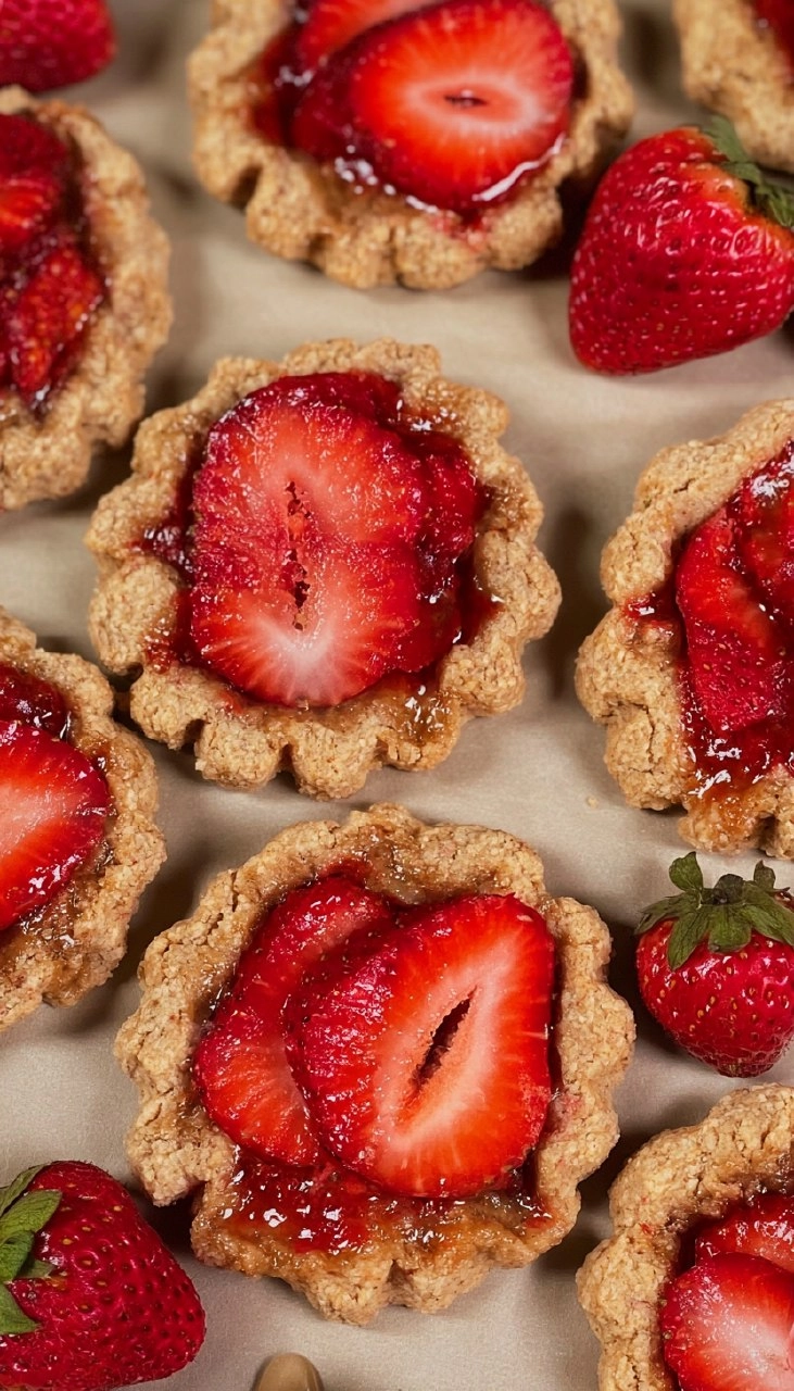 Vegan Strawberry Pie Cookies 116 Vegan Strawberry Pie Cookies