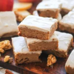 Apple Brownies with Maple Glaze 3