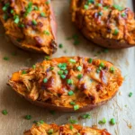 BBQ Chicken Stuffed Sweet Potatoes 93 BBQ Chicken Stuffed Sweet Potatoes 3