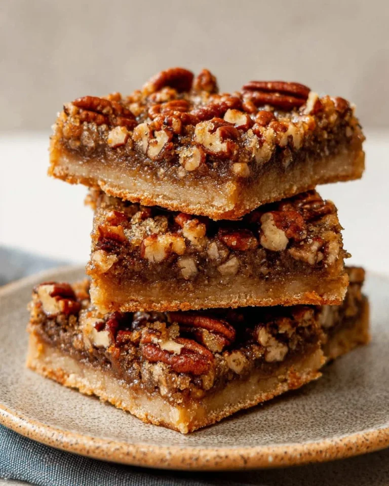 Brown Butter Pecan Pie Bars