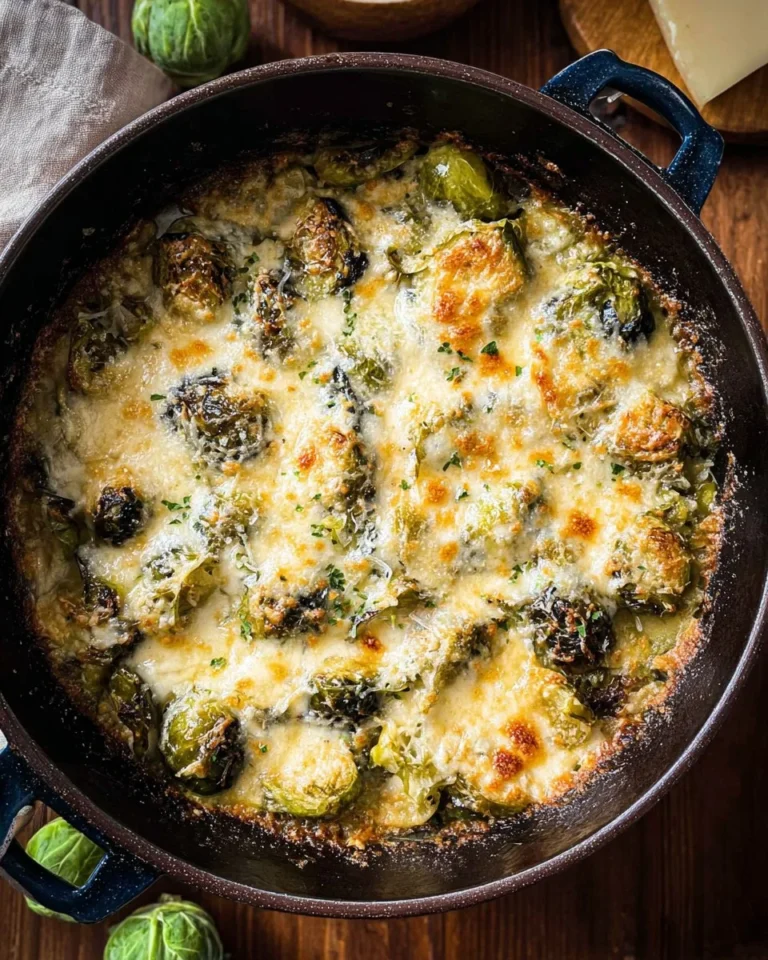 Brussels Sprouts Gratin