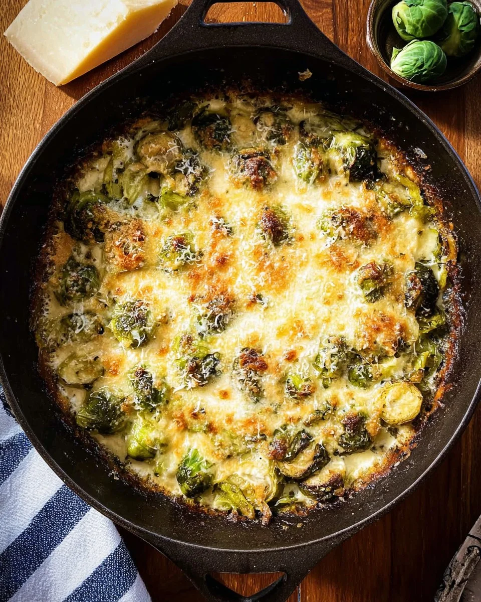 Brussels Sprouts Gratin 130 Brussels Sprouts Gratin