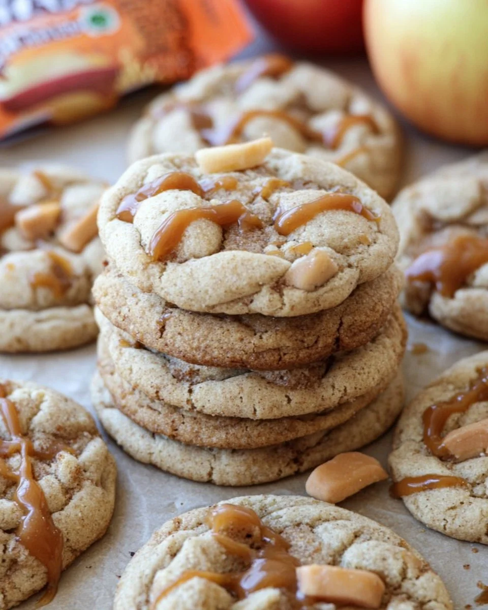 Caramel Apple Cider Cookies 2