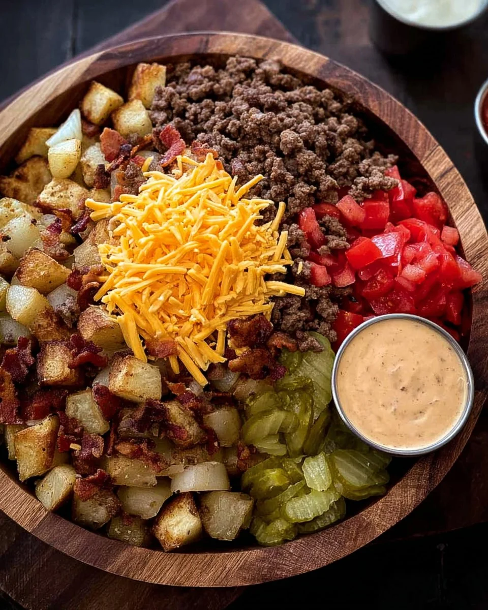 Cheeseburger Bowl 2