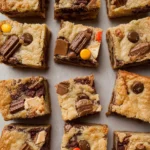 Chewy Candy Bar Blondies 3