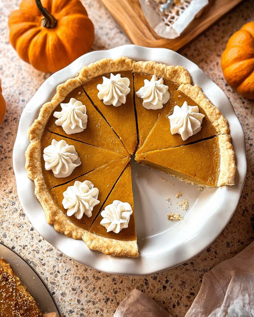 Classic Homemade Pumpkin Pie