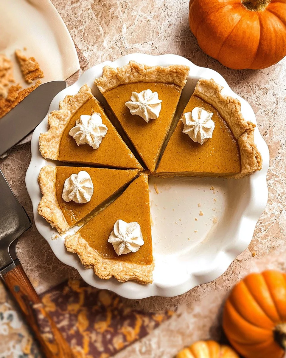 Classic Homemade Pumpkin Pie