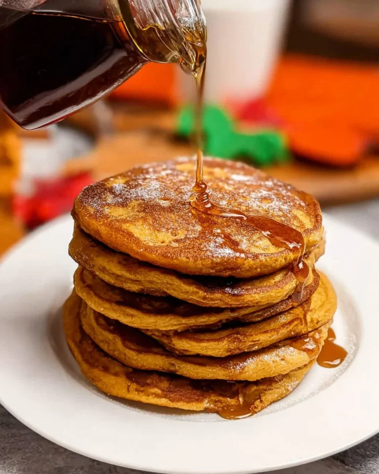 Fluffy Pumpkin Pancakes