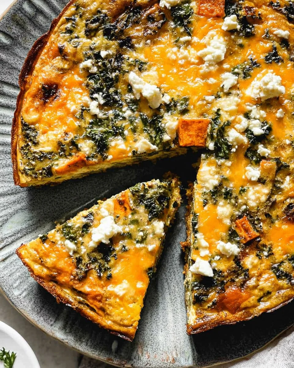 Kale and Sweet Potato Frittata 2