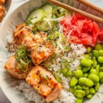 Miso Salmon Rice Bowls 3