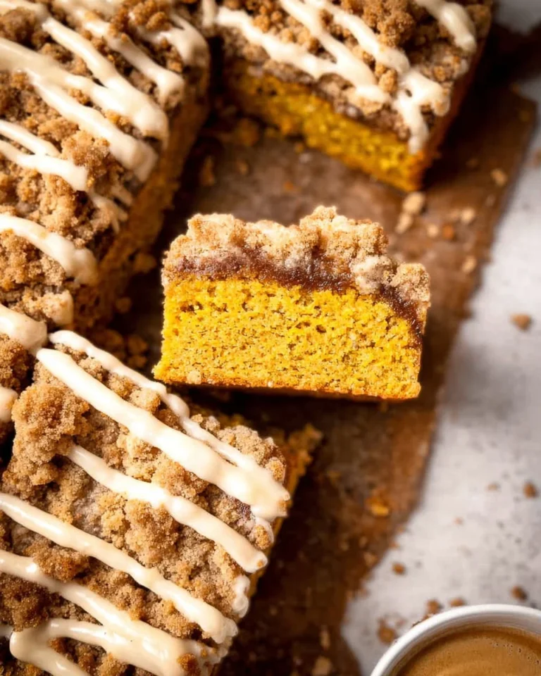 Pumpkin Coffee Cake with Streusel Topping