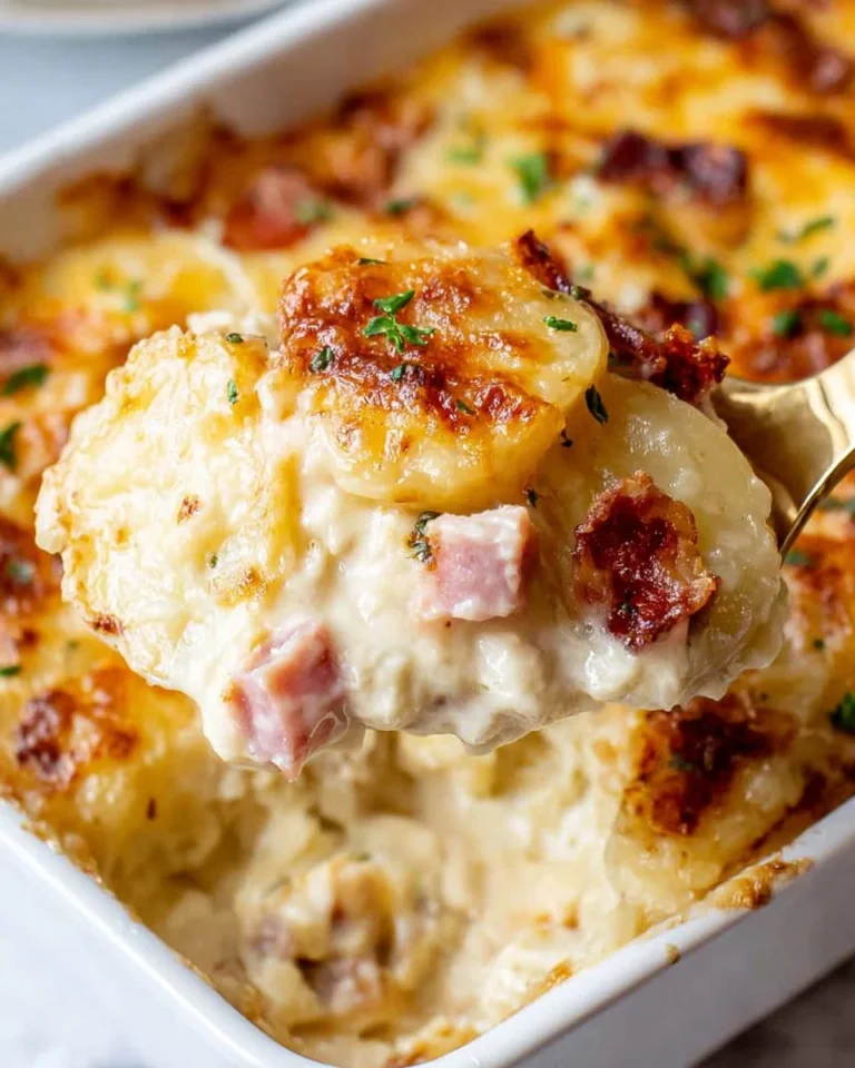 Scalloped Potatoes with Ham