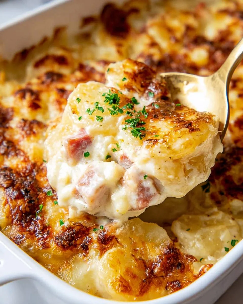 Scalloped Potatoes with Ham 96 Scalloped Potatoes with Ham