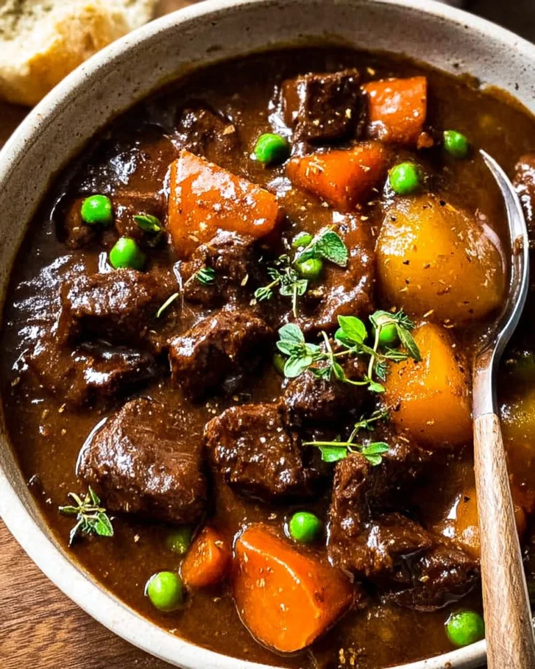 Slow Cooker Venison Stew (with Red Wine)