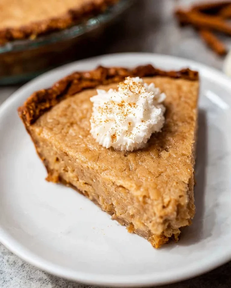 Sweet Rutabaga Pie
