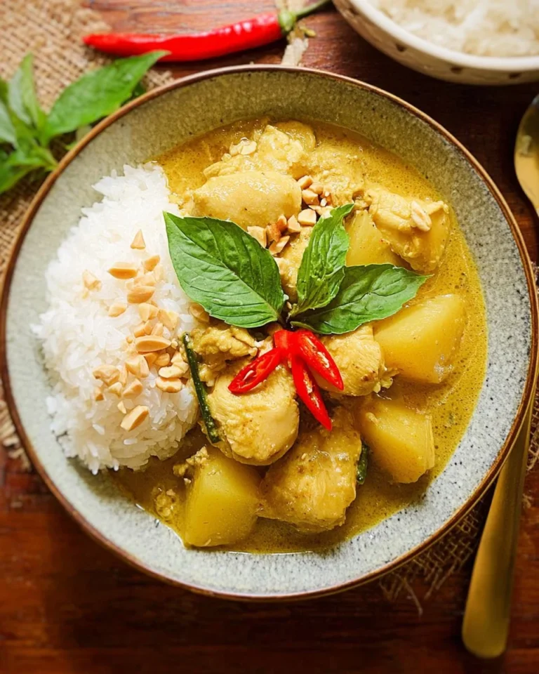 Yellow Chicken Curry with Potatoes
