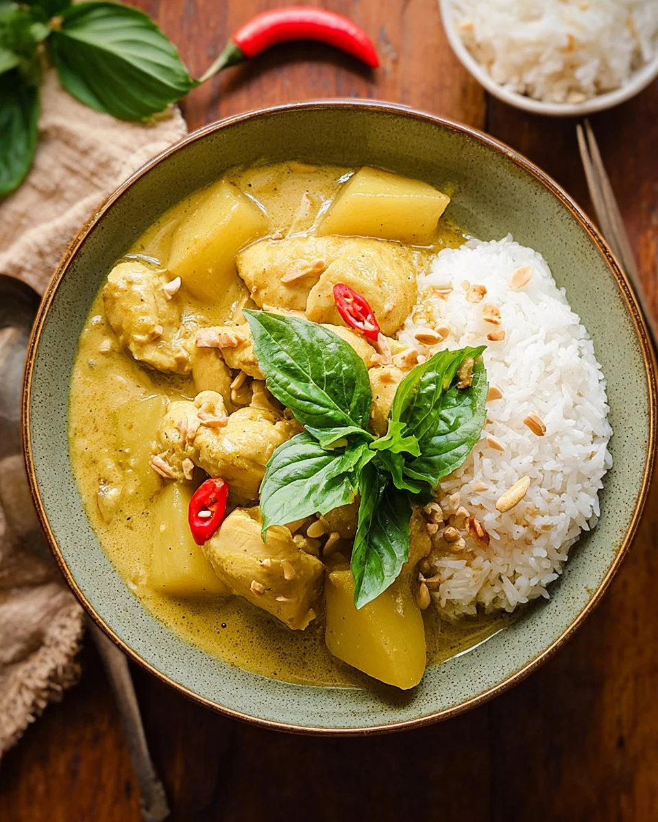 Yellow Chicken Curry with Potatoes 76 Yellow Chicken Curry with Potatoes