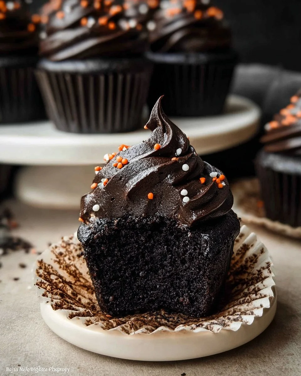 Black Velvet Cupcakes