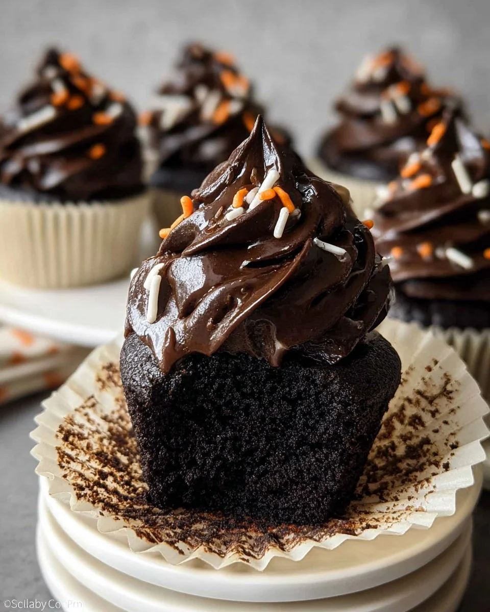 Black Velvet Cupcakes