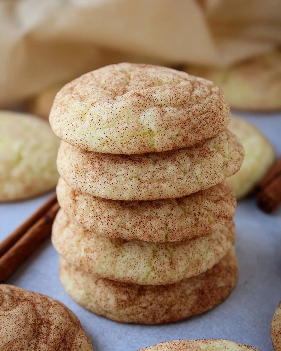 Cake Mix Snickerdoodles