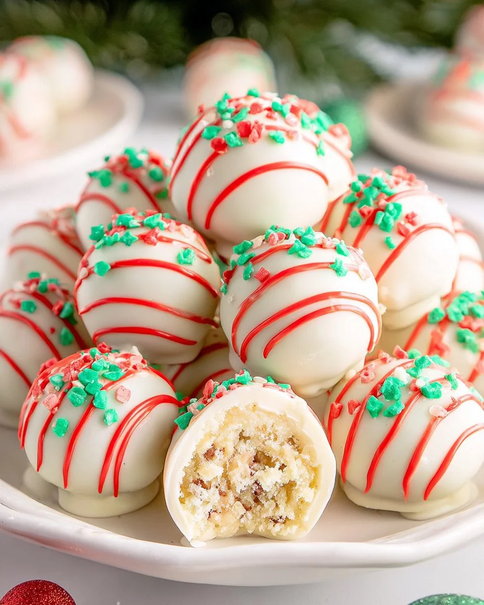 Christmas Tree Cake Balls 79 Christmas Tree Cake Balls 2