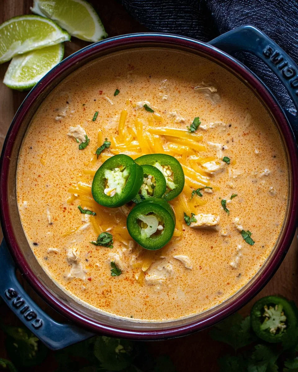 Creamy Chipotle Chicken Chili