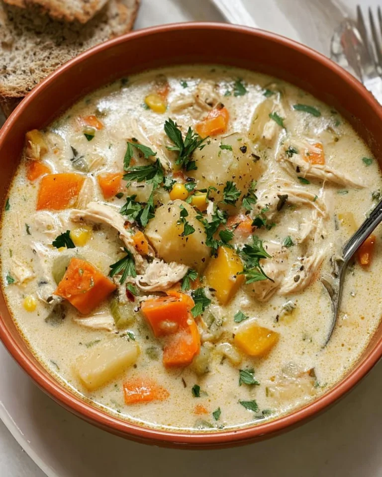 Creamy Leftover Turkey Chowder