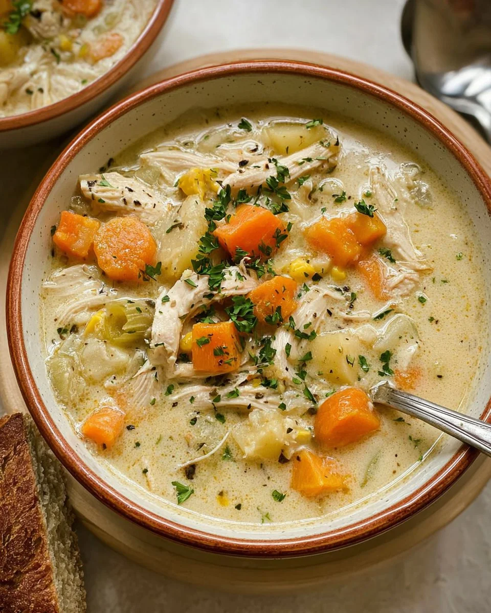 Creamy Leftover Turkey Chowder