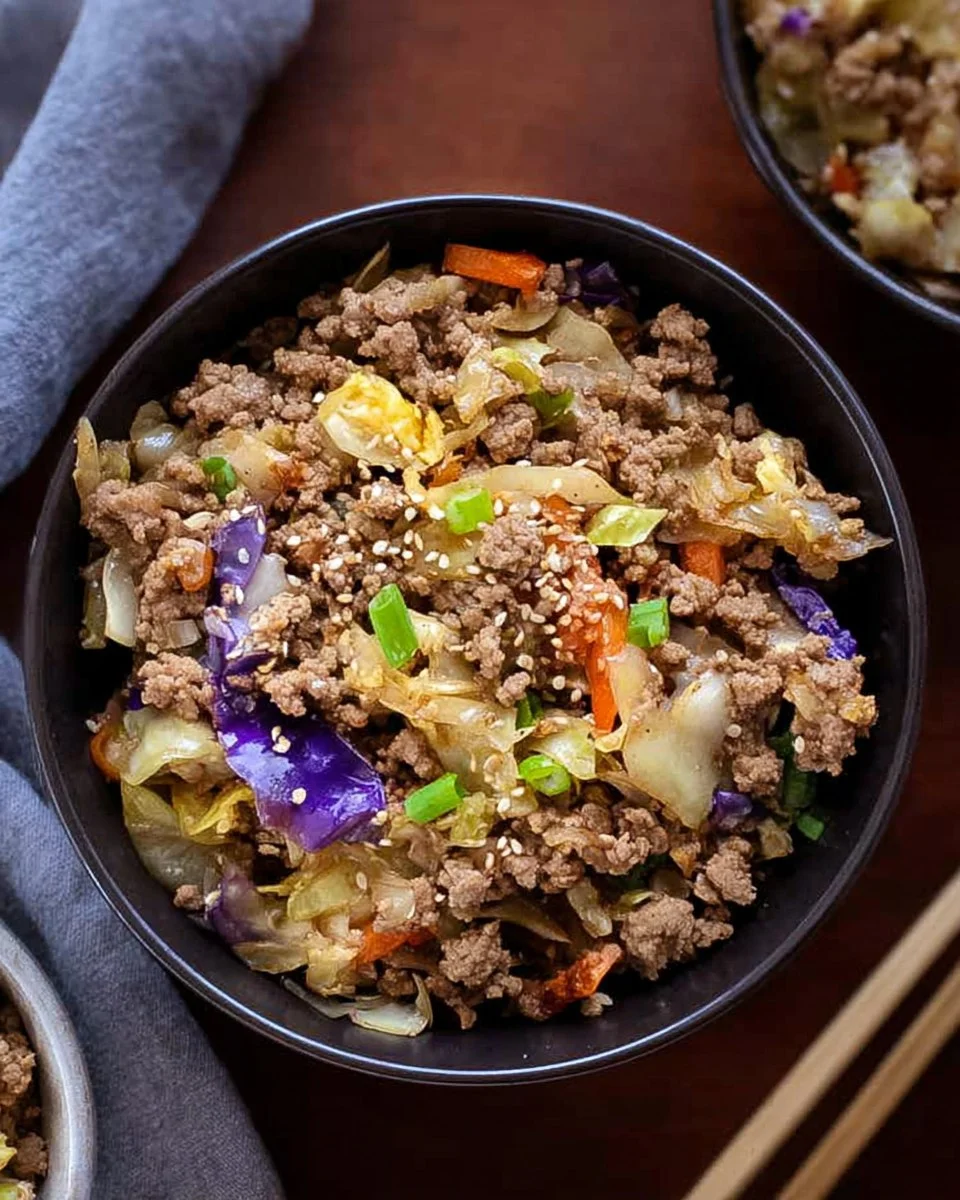 Egg Roll In A Bowl 2