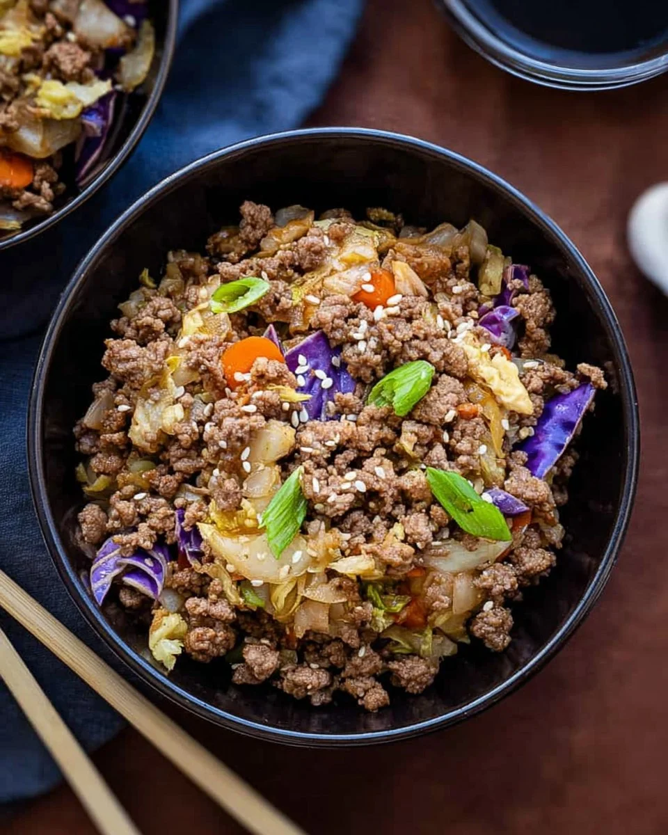 Egg Roll In A Bowl