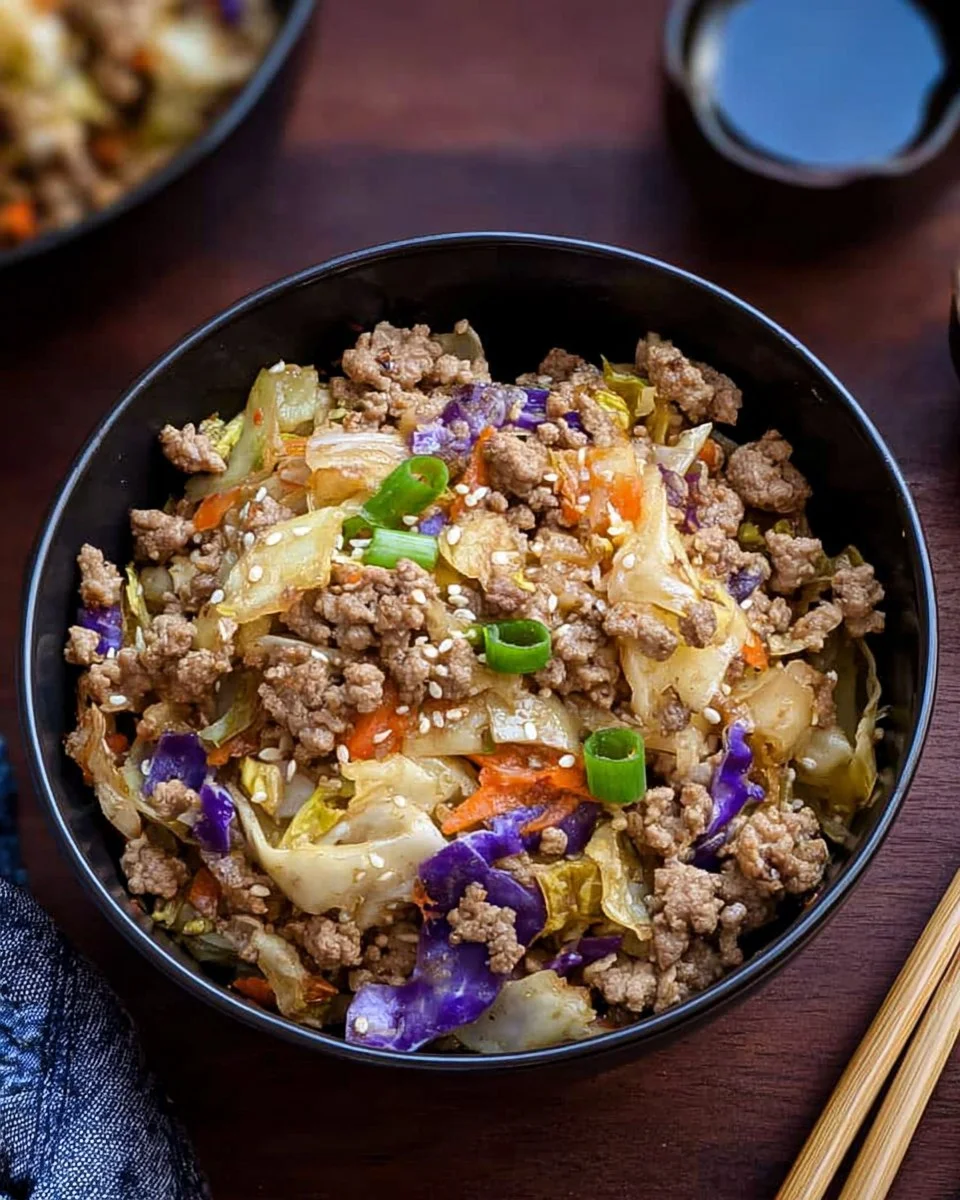 Egg Roll In A Bowl