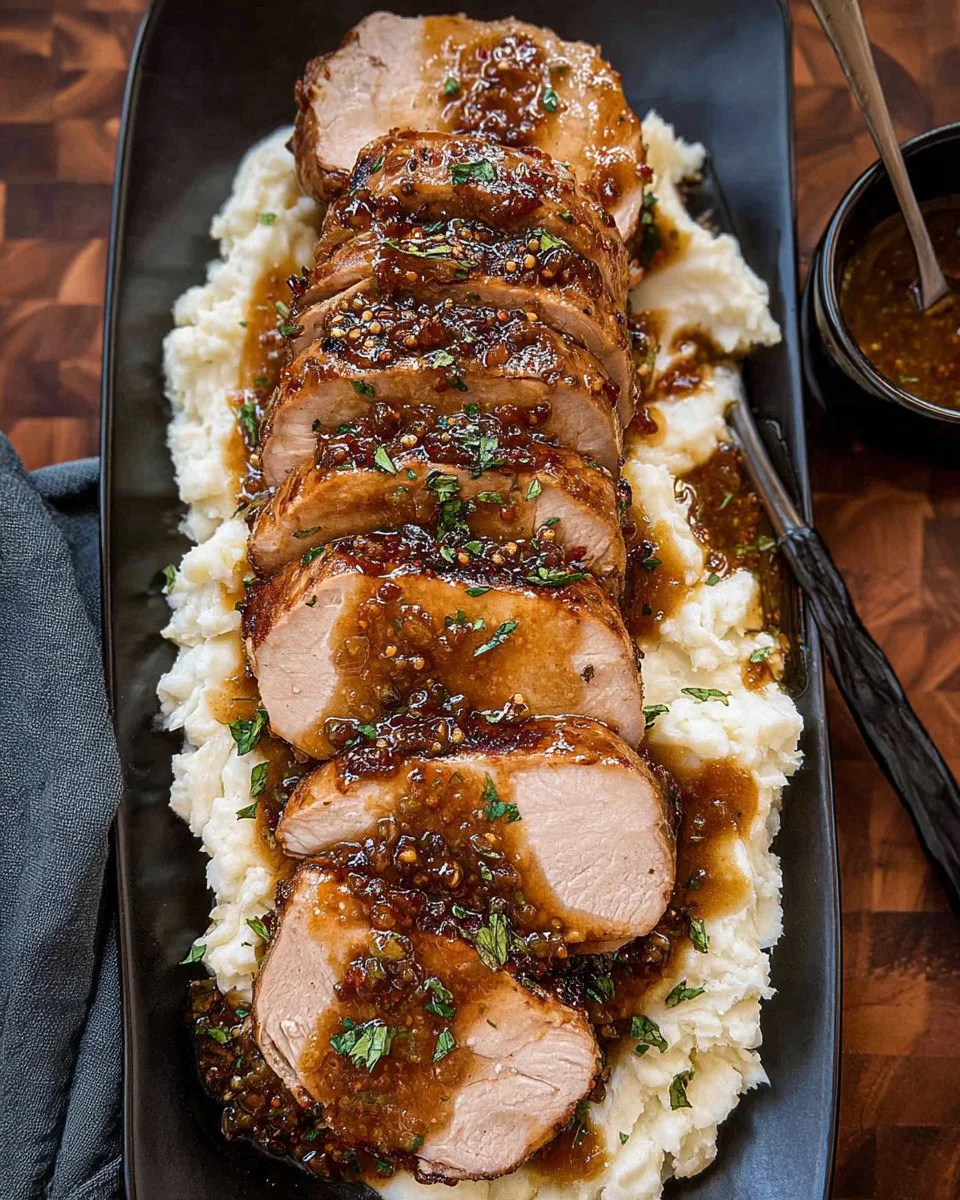 Maple Dijon Pork Tenderloin