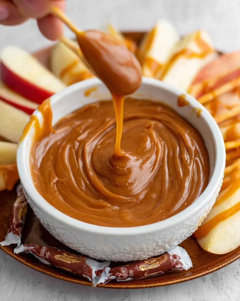 Peanut Butter Caramel Apple Dip