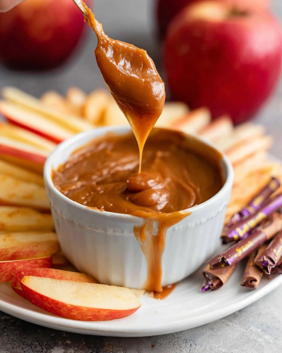 Peanut Butter Caramel Apple Dip