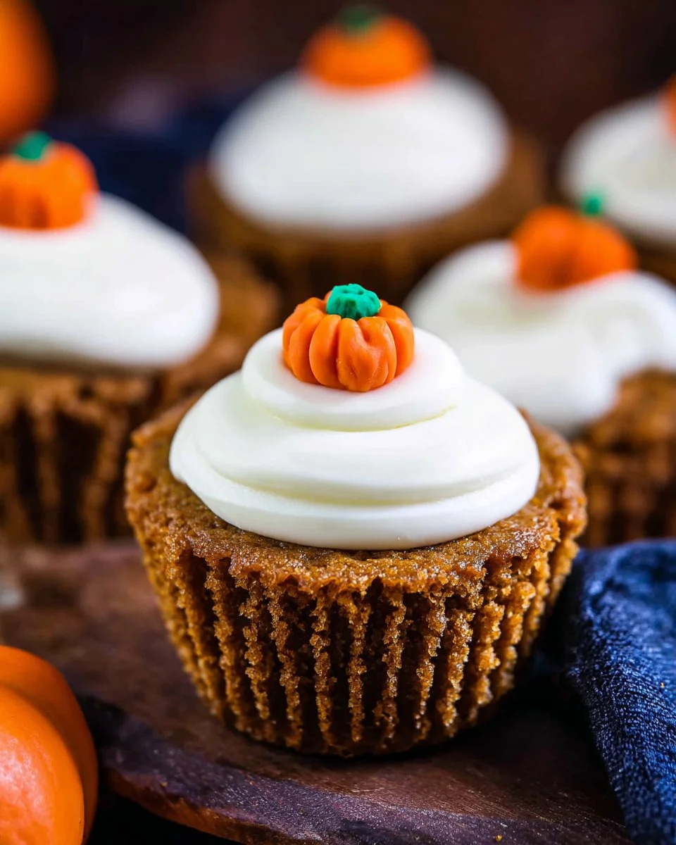 Pumpkin Cupcakes 129 Pumpkin Cupcakes 2