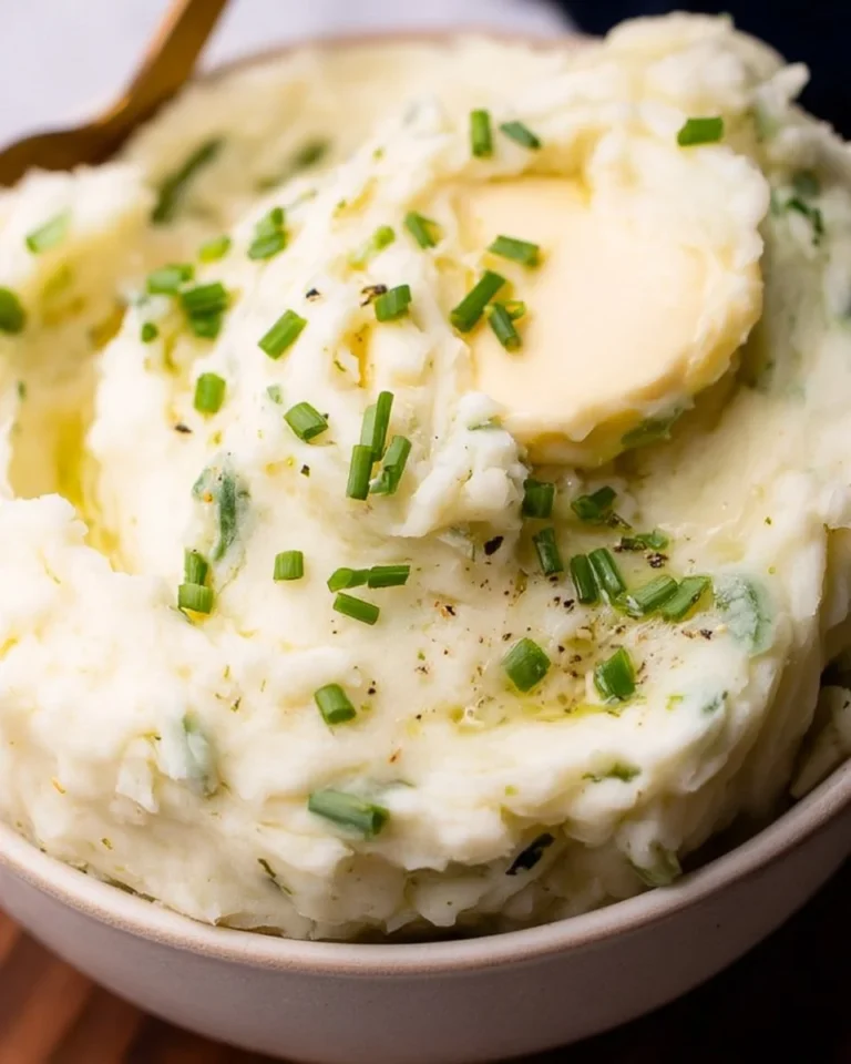Sour Cream and Onion Mashed Potatoes