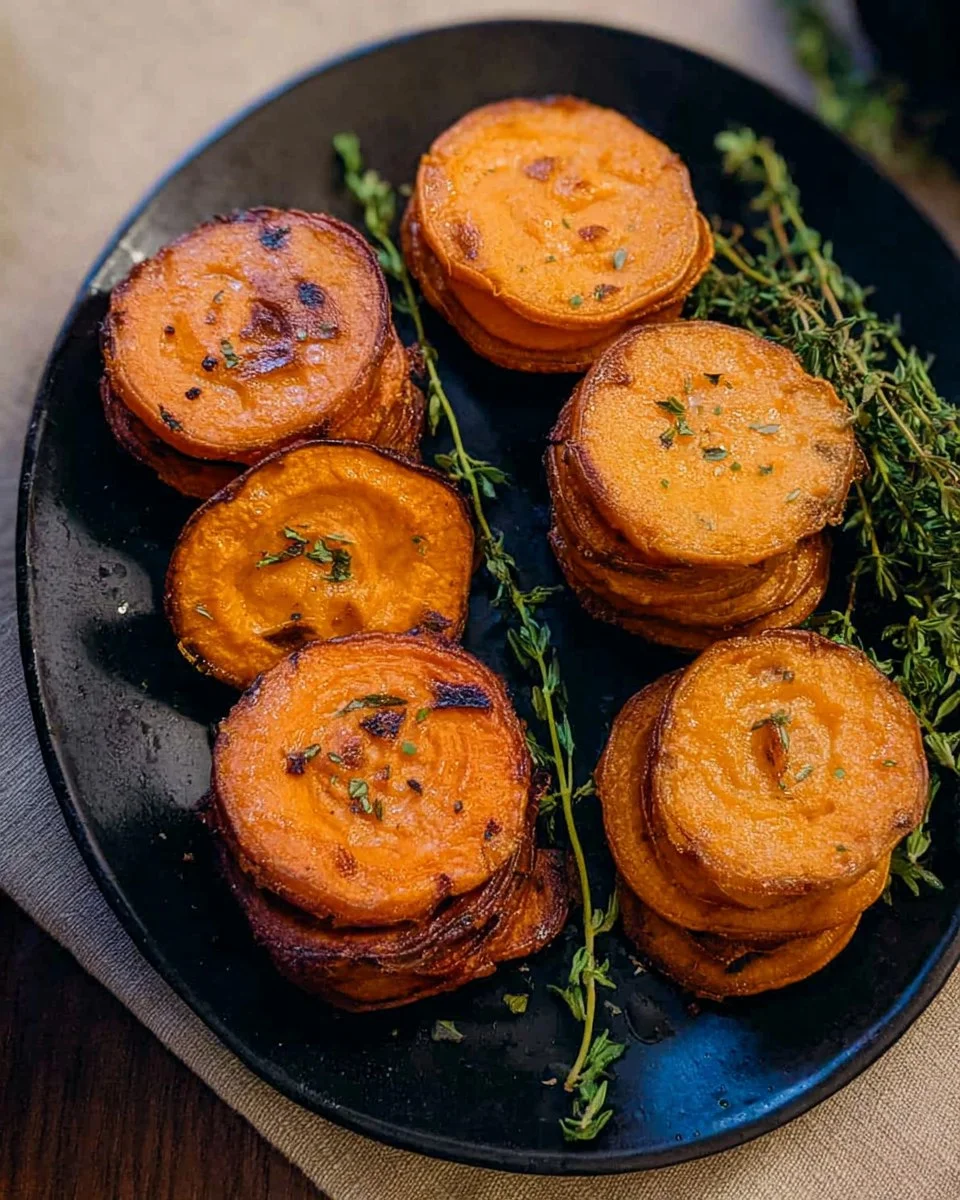 Crispy Sweet Potato Stacks 89 Crispy Sweet Potato Stacks 2