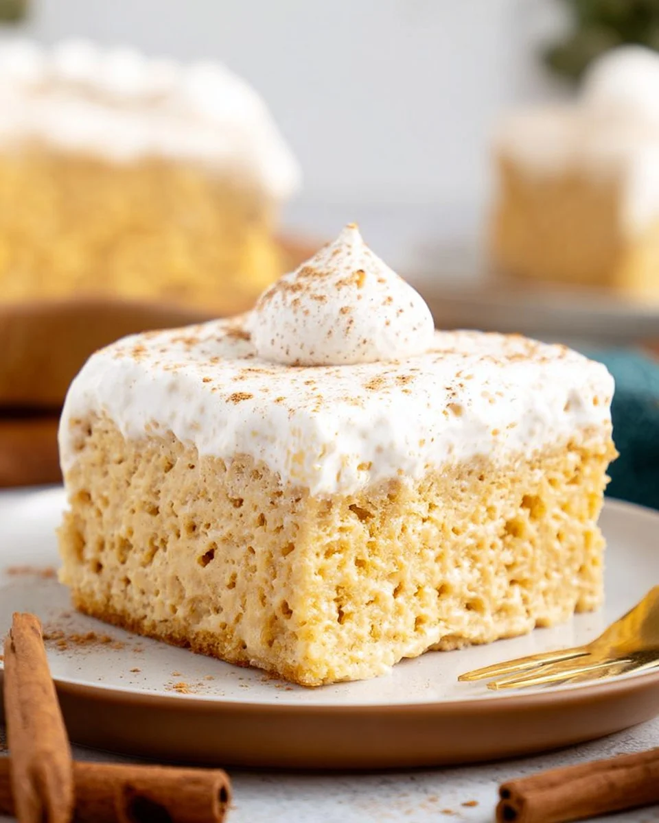 Eggnog Tres Leches Cake 105 Eggnog Tres Leches Cake