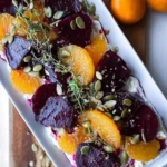 Roasted Beets with Oranges and Whipped Goat Cheese 3