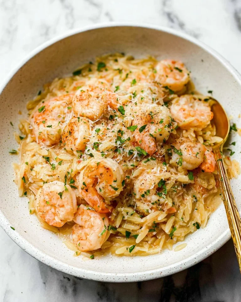 Shrimp Scampi Orzo