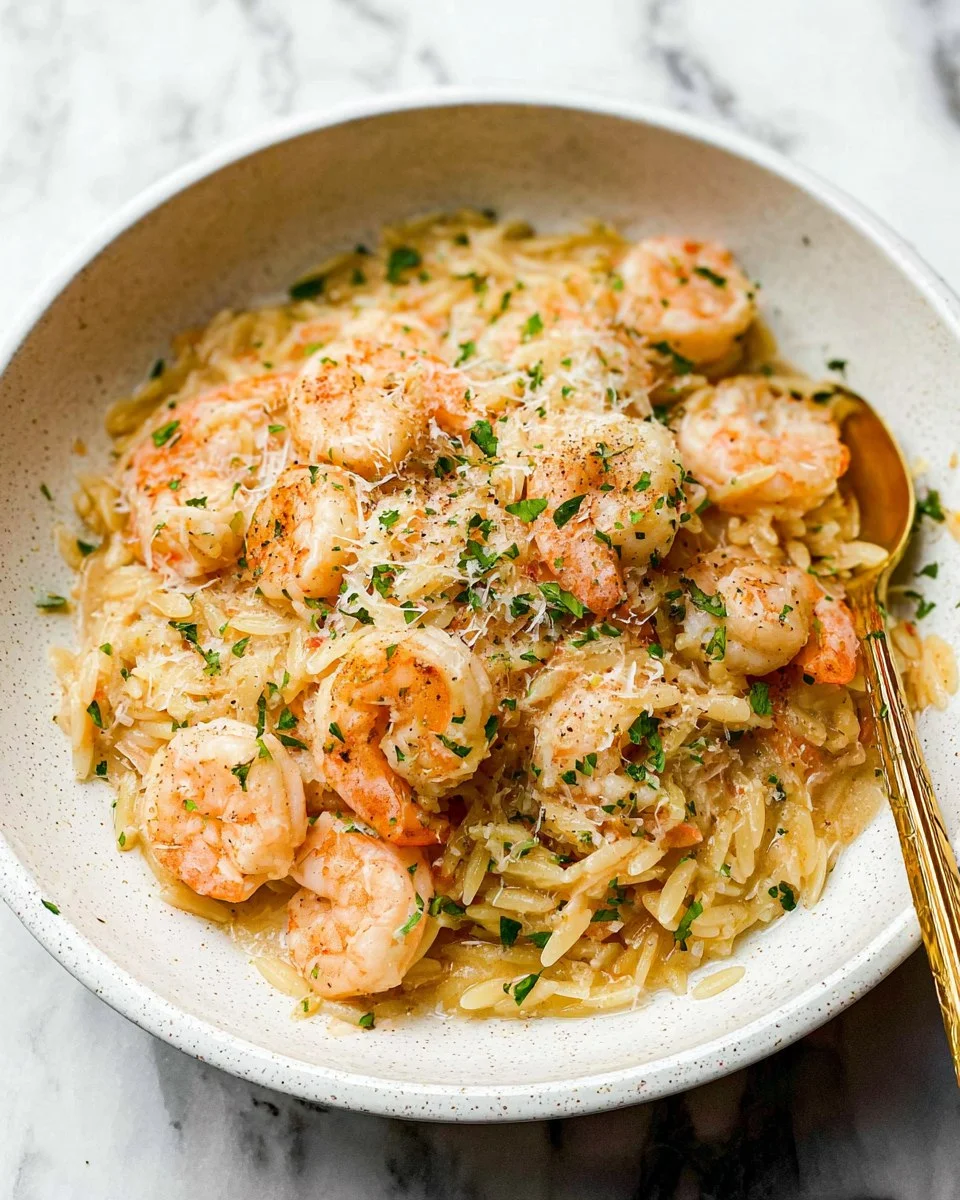 Shrimp Scampi Orzo 89 Shrimp Scampi Orzo 2