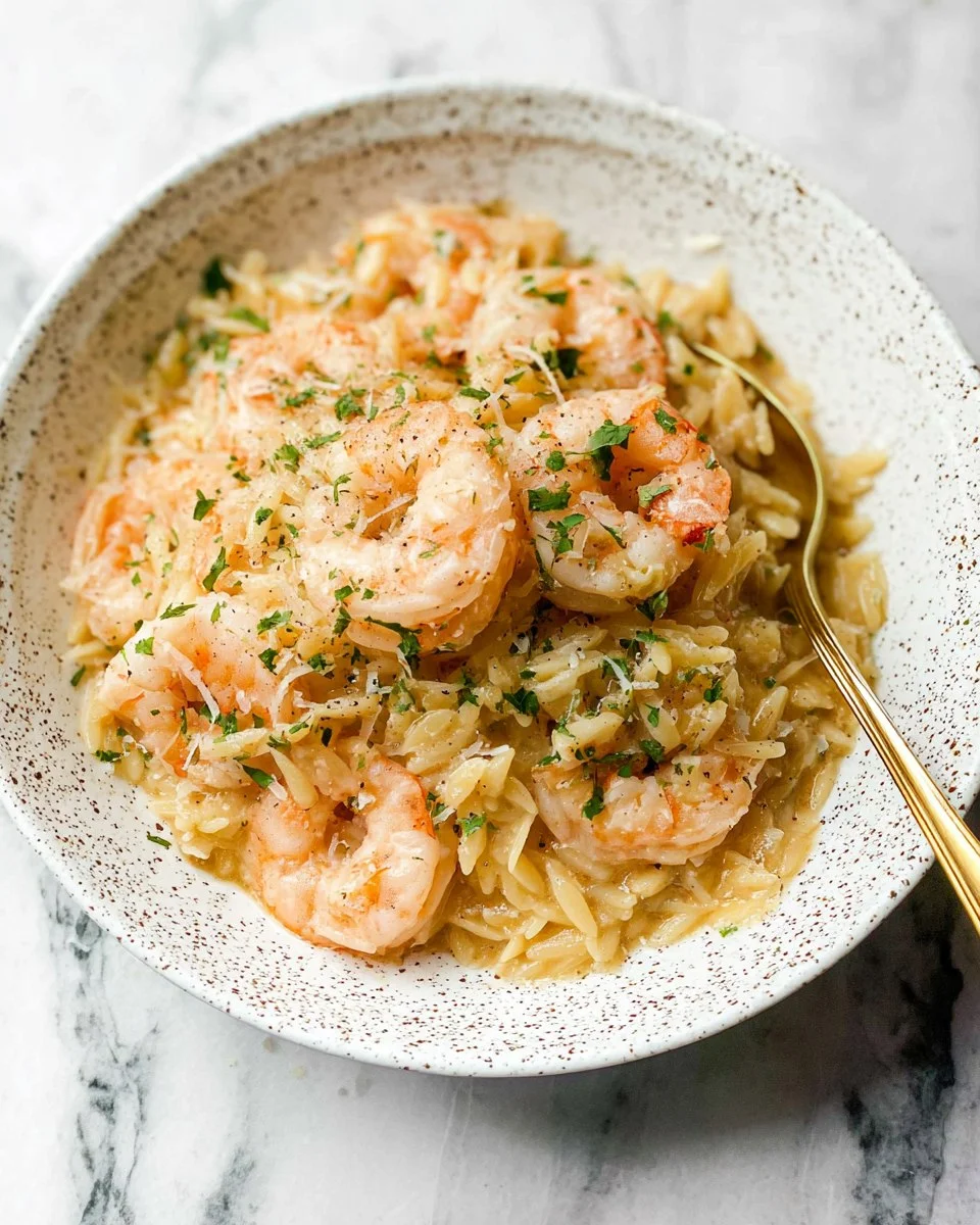 Shrimp Scampi Orzo 91 Shrimp Scampi Orzo