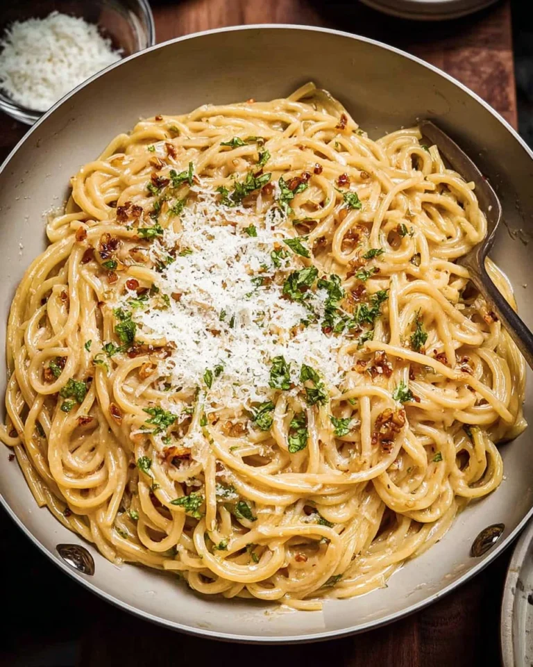 Sticky Honey Garlic Pasta