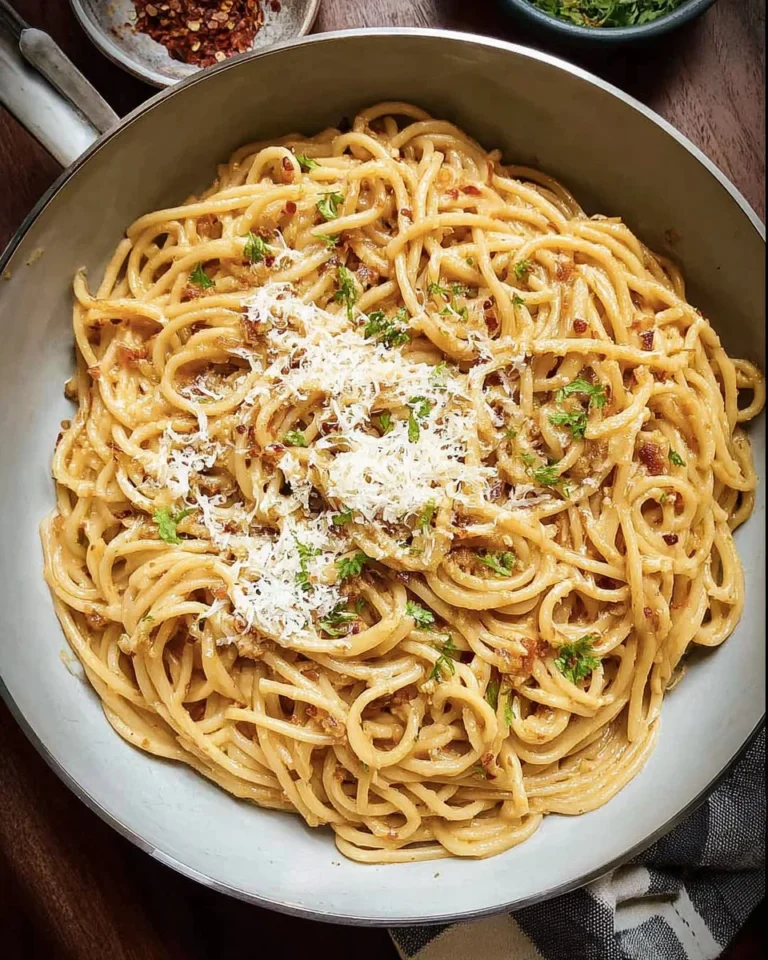 Sticky Honey Garlic Pasta