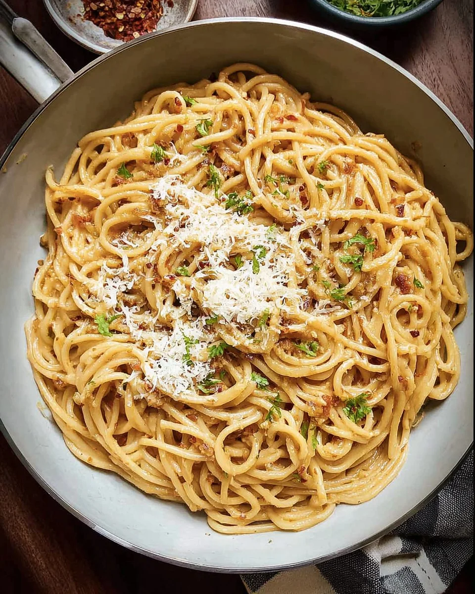 Sticky Honey Garlic Pasta 2