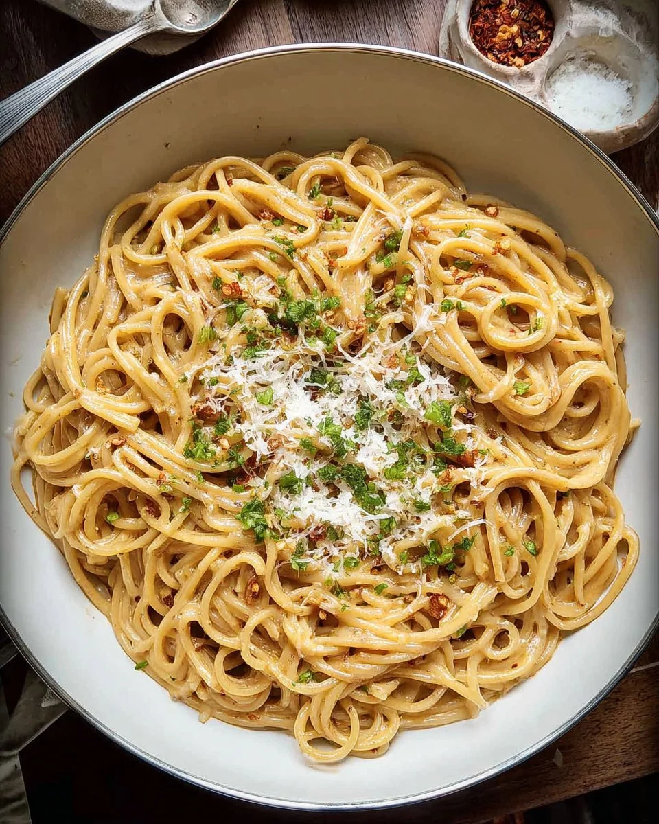 Sticky Honey Garlic Pasta